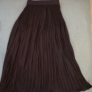NWT H&M pleated Maxi Skirt XS